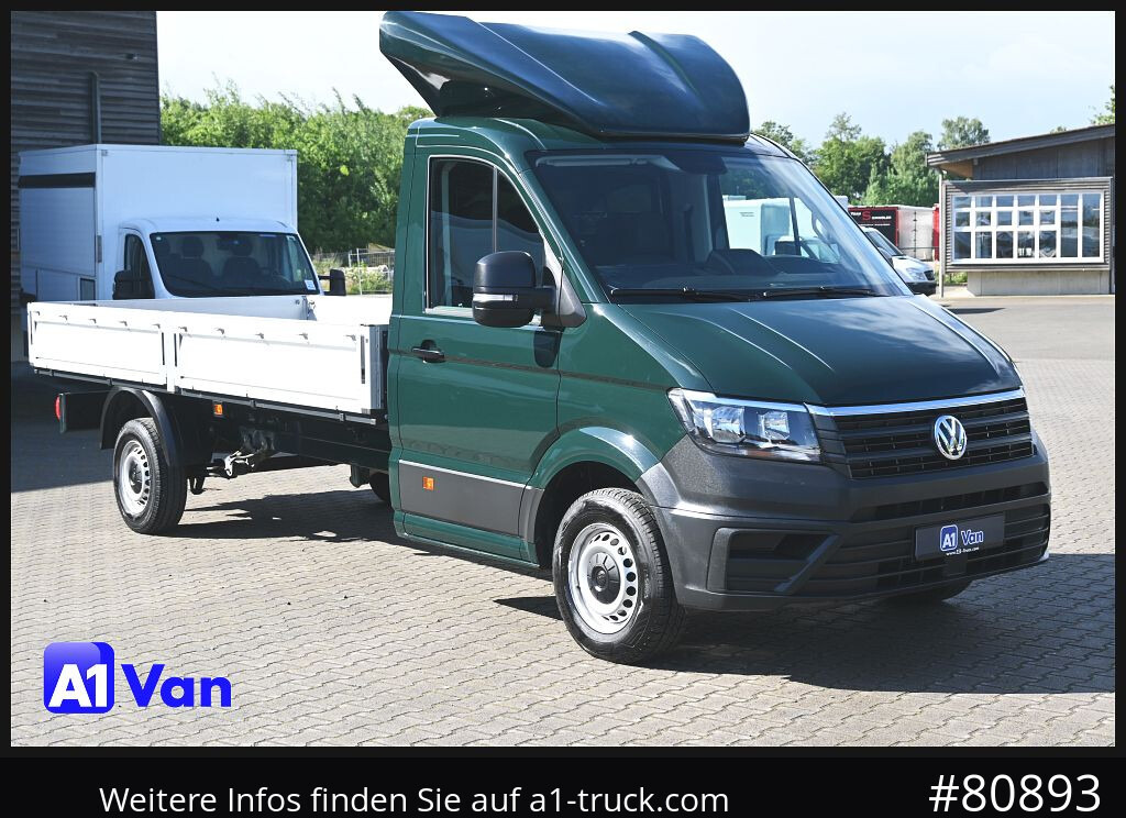 VOLKSWAGEN Crafter 35 Pritsche Maxi, Klima, AHK, - Madelauto: pilt 1 VOLKSWAGEN Crafter 35 Pritsche Maxi, Klima, AHK, - Madelauto: pilt 1