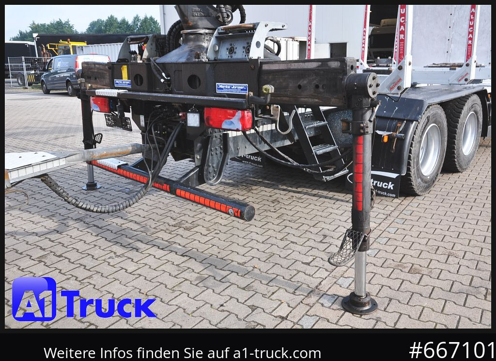 Veoauto, Kraanaga veoauto MAN TGX 26.480, Holz Kesla 2109, 6x4,: pilt 13
