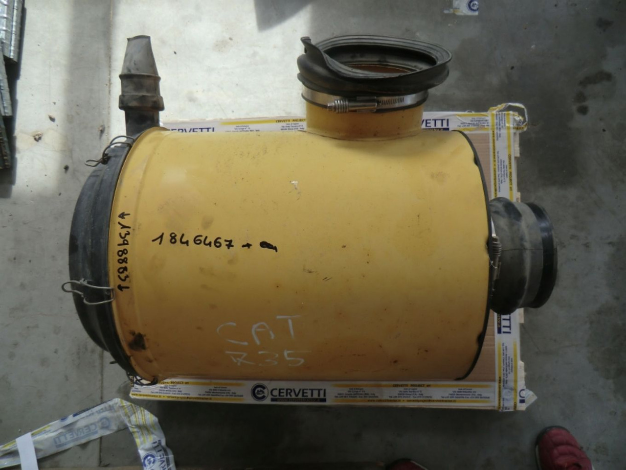 Caterpillar 735 Contenitore del filtro dell aria completo - Õhufilter - Ehitusmasinad: pilt 5 Caterpillar 735 Contenitore del filtro dell aria completo - Õhufilter - Ehitusmasinad: pilt 5