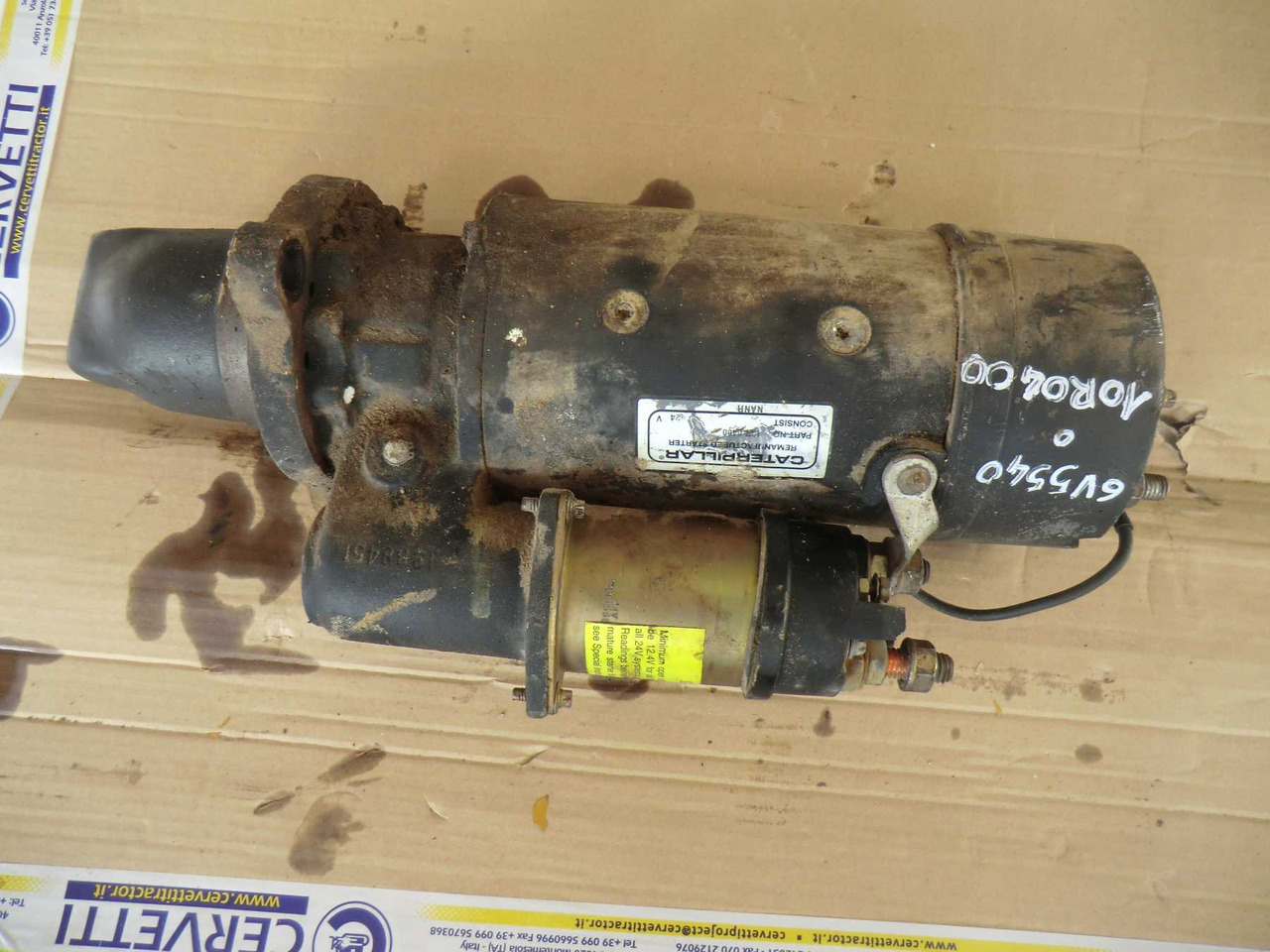 Caterpillar 735 MOTORINO AVVIAMENTO - Starter - Ehitusmasinad: pilt 1 Caterpillar 735 MOTORINO AVVIAMENTO - Starter - Ehitusmasinad: pilt 1