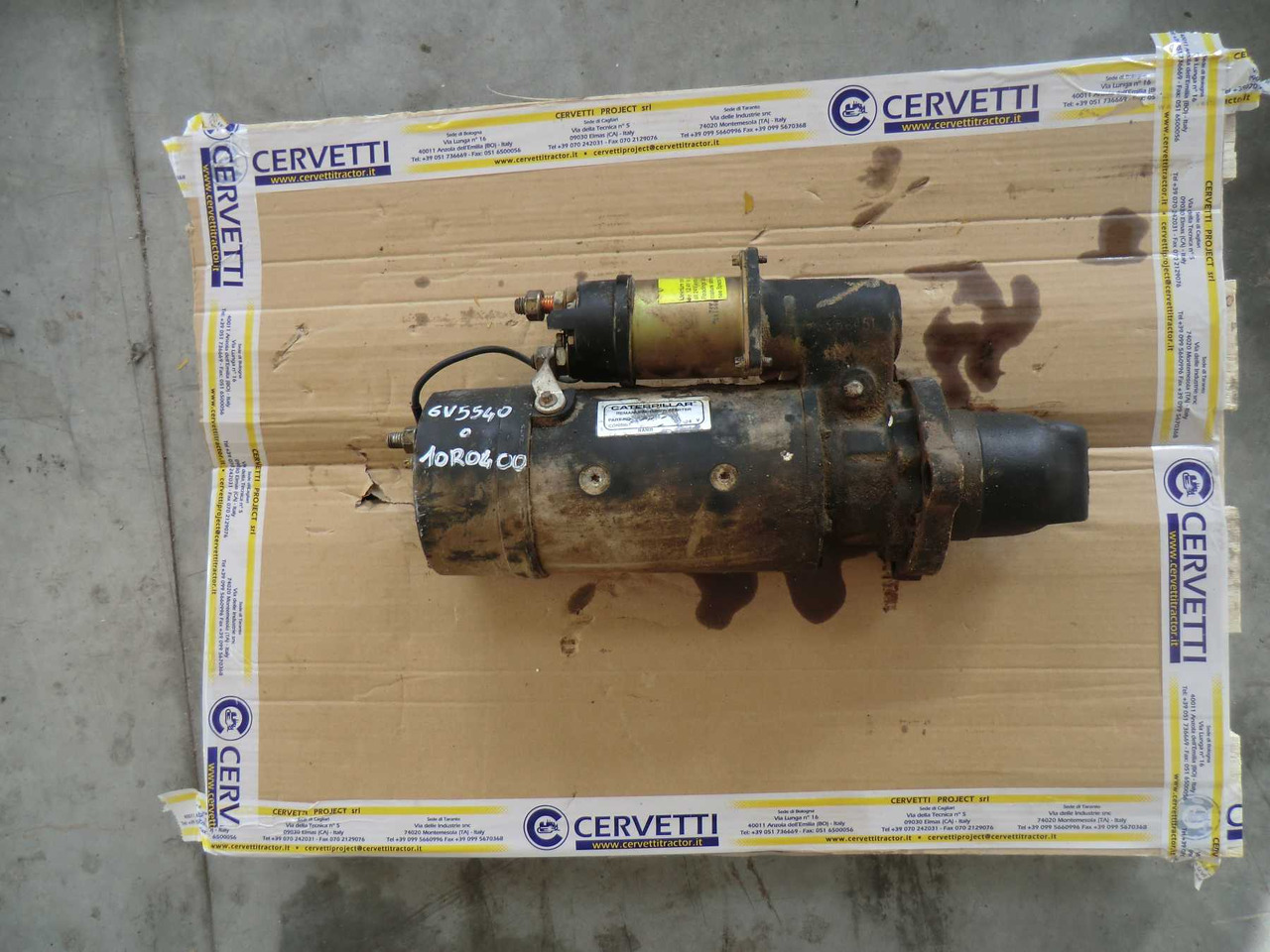 Caterpillar 735 MOTORINO AVVIAMENTO - Starter - Ehitusmasinad: pilt 2 Caterpillar 735 MOTORINO AVVIAMENTO - Starter - Ehitusmasinad: pilt 2
