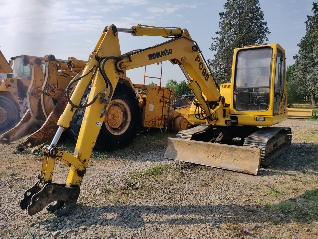 KOMATSU PC95R-2 - Miniekskavaator: pilt 1 KOMATSU PC95R-2 - Miniekskavaator: pilt 1