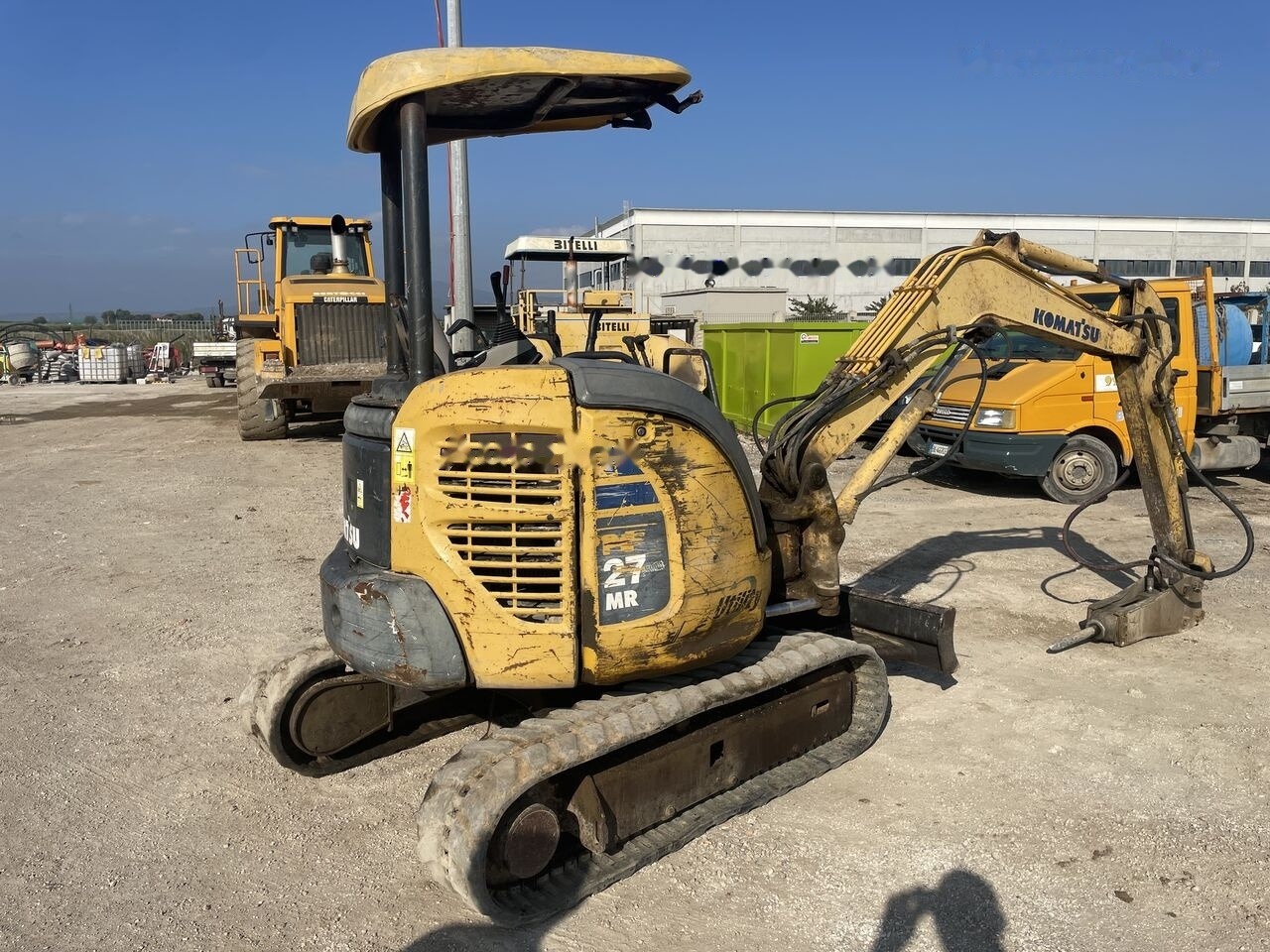Komatsu PC27MR-2 - Miniekskavaator: pilt 1 Komatsu PC27MR-2 - Miniekskavaator: pilt 1