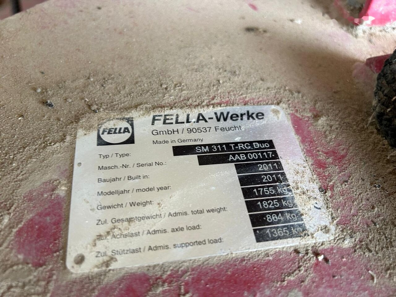 Fella SM 311 T-RC DUO - Niiduk: pilt 5 Fella SM 311 T-RC DUO - Niiduk: pilt 5