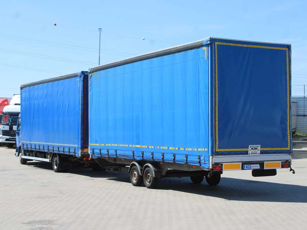 DAF FA LF 45, EURO 5, TYRES 80% + AGADOS TRAILER - Tent veoauto: pilt 5 DAF FA LF 45, EURO 5, TYRES 80% + AGADOS TRAILER - Tent veoauto: pilt 5