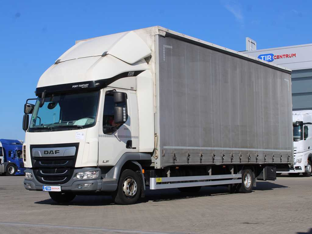 DAF LF 210, EURO 6, SLEEPING BODY - Tent veoauto: pilt 1 DAF LF 210, EURO 6, SLEEPING BODY - Tent veoauto: pilt 1