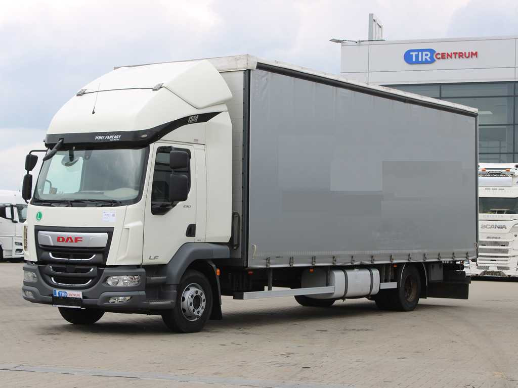 DAF LF 290 FA, EURO 6, SLEEPING BODY - Tent veoauto: pilt 1 DAF LF 290 FA, EURO 6, SLEEPING BODY - Tent veoauto: pilt 1