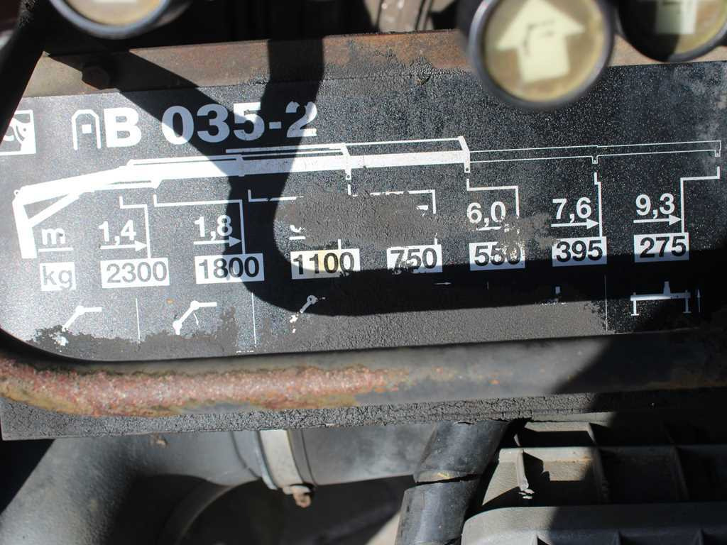Madelveok/ Platvormveok, Kraanaga veoauto Iveco EUROCARGO 100E17, EURO 3, HYDRAULIC ARM HIAB 035-2: pilt 7