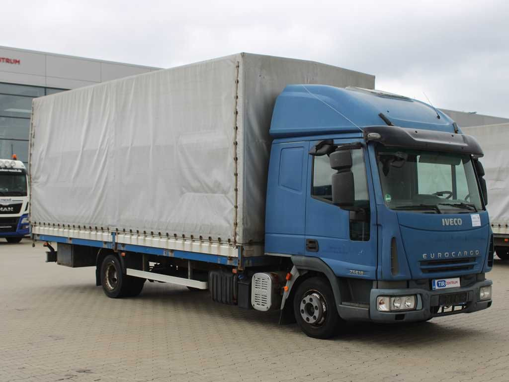 Iveco EUROCARGO 75E18, EURO 4 , PNEU 80% - Tent tarbesõiduk: pilt 2 Iveco EUROCARGO 75E18, EURO 4 , PNEU 80% - Tent tarbesõiduk: pilt 2