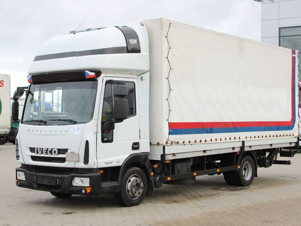 Iveco EUROCARGO 75E18, HYDRAULIC LIFT, SLEEPING CABIN Iveco EUROCARGO 75E18, TAIL LIFT, SLEEPING CABIN - Tent veoauto: pilt 1 Iveco EUROCARGO 75E18, HYDRAULIC LIFT, SLEEPING CABIN Iveco EUROCARGO 75E18, TAIL LIFT, SLEEPING CABIN - Tent veoauto: pilt 1