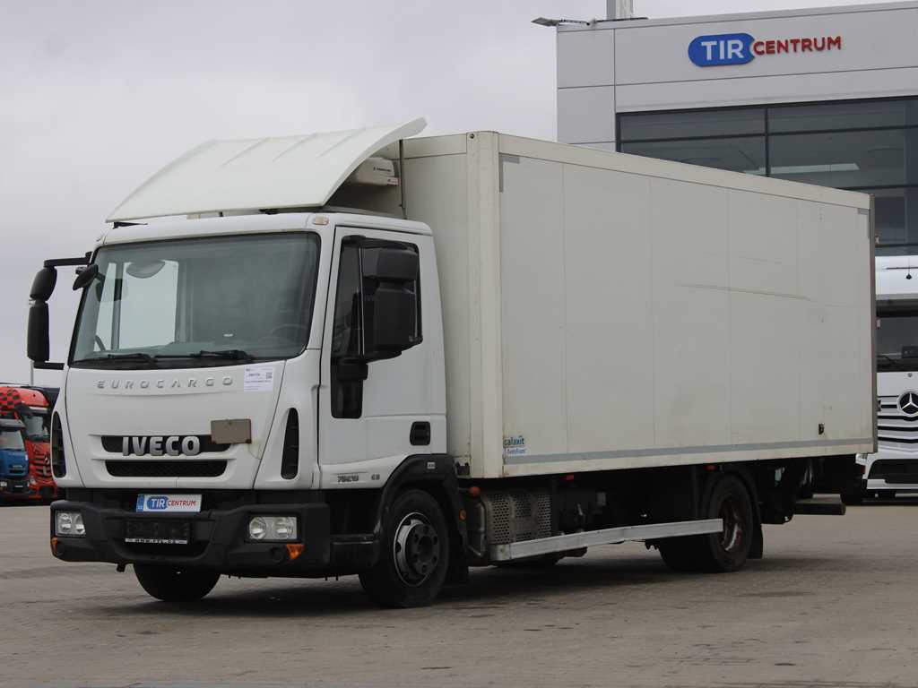 Iveco EUROCARGO 75E19, THERMO KING C - 450e, HYDRAULIC FRONT - Külmutiga veoauto: pilt 1 Iveco EUROCARGO 75E19, THERMO KING C - 450e, HYDRAULIC FRONT - Külmutiga veoauto: pilt 1