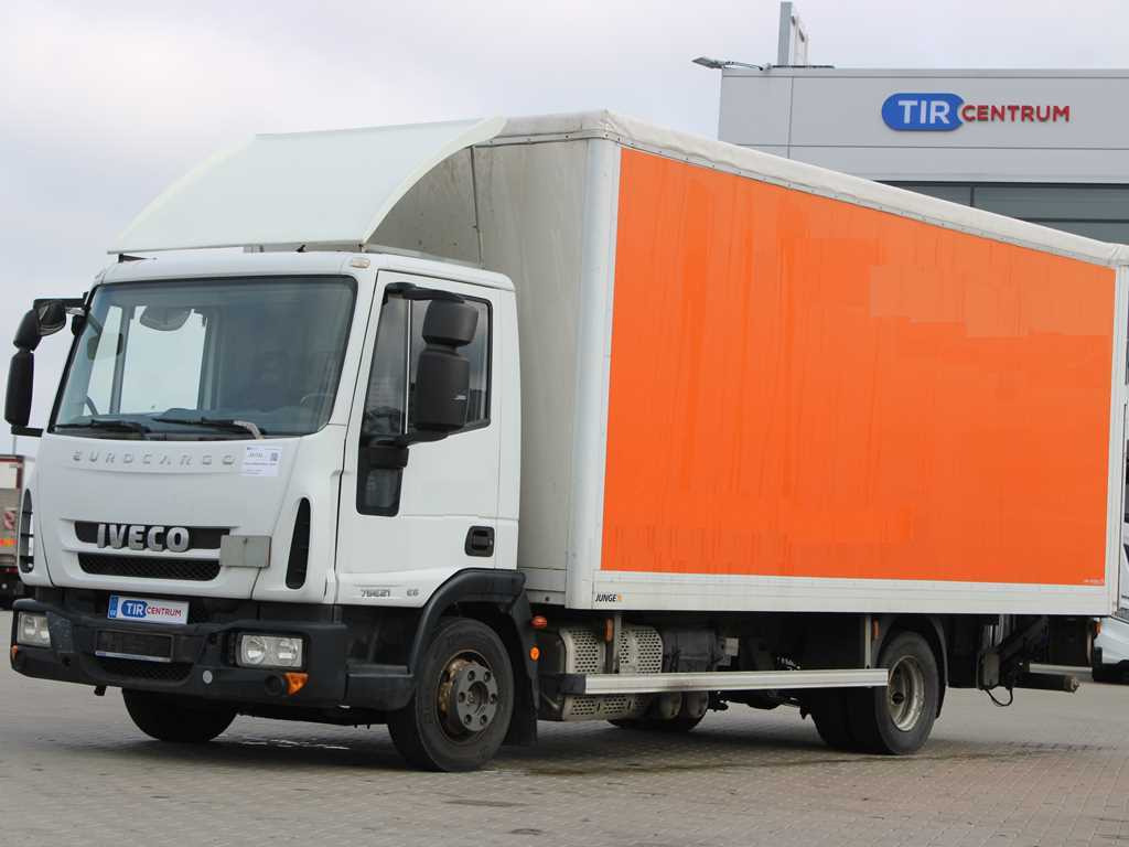 Iveco EUROCARGO 75E21, HYDRAULIC FRONT, EURO 6 - Kasti veoauto: pilt 1 Iveco EUROCARGO 75E21, HYDRAULIC FRONT, EURO 6 - Kasti veoauto: pilt 1