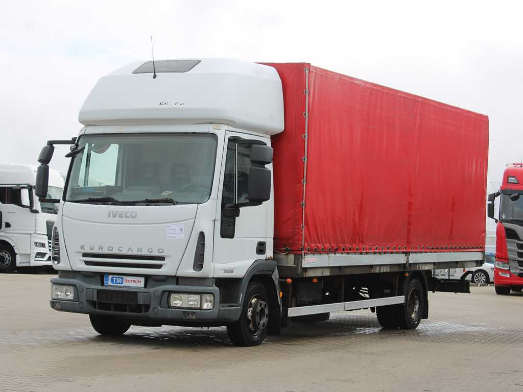 Iveco EUROCARGO ML 75E18, EURO 4, SIDE PANEL, SLEEPING BODY - Tent veoauto: pilt 1 Iveco EUROCARGO ML 75E18, EURO 4, SIDE PANEL, SLEEPING BODY - Tent veoauto: pilt 1