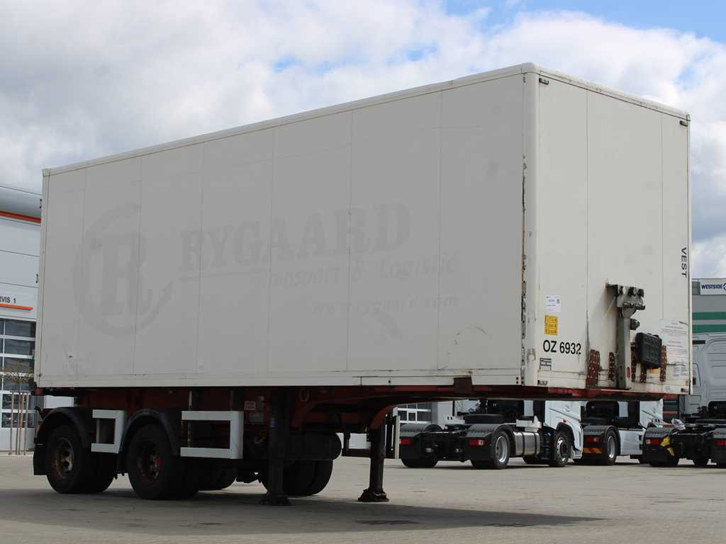 KEL-BERG E36S2, AXLES 10t, EXPANDABLE, SAF AXLES - Furgoonpoolhaagis: pilt 3 KEL-BERG E36S2, AXLES 10t, EXPANDABLE, SAF AXLES - Furgoonpoolhaagis: pilt 3