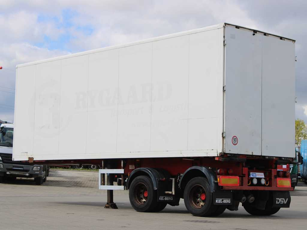 KEL-BERG E36S2, AXLES 10t, EXPANDABLE, SAF AXLES - Furgoonpoolhaagis: pilt 5 KEL-BERG E36S2, AXLES 10t, EXPANDABLE, SAF AXLES - Furgoonpoolhaagis: pilt 5