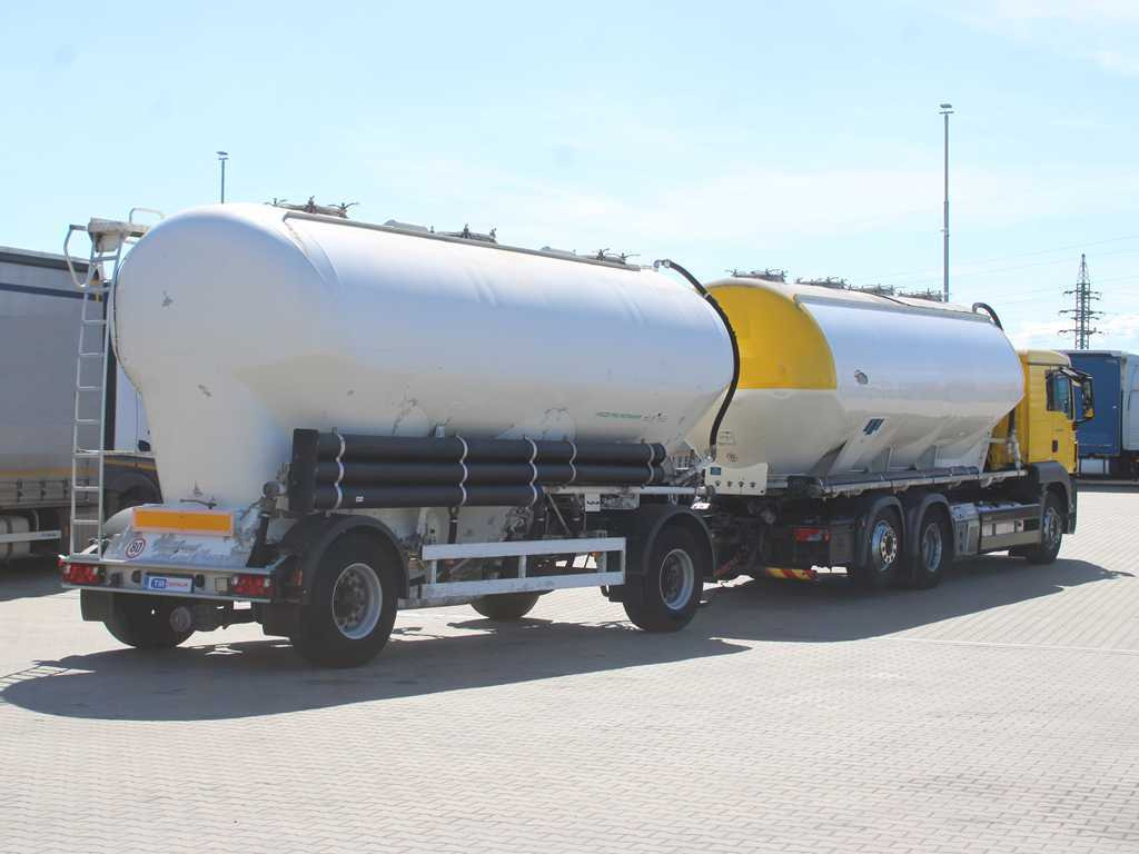 MAN TGA 26.440, 6x2, EURO 5, FELDBINDER 30m3, LIFTING AXLE, SILO + SPITZER (2006) - Tsisternauto: pilt 4 MAN TGA 26.440, 6x2, EURO 5, FELDBINDER 30m3, LIFTING AXLE, SILO + SPITZER (2006) - Tsisternauto: pilt 4