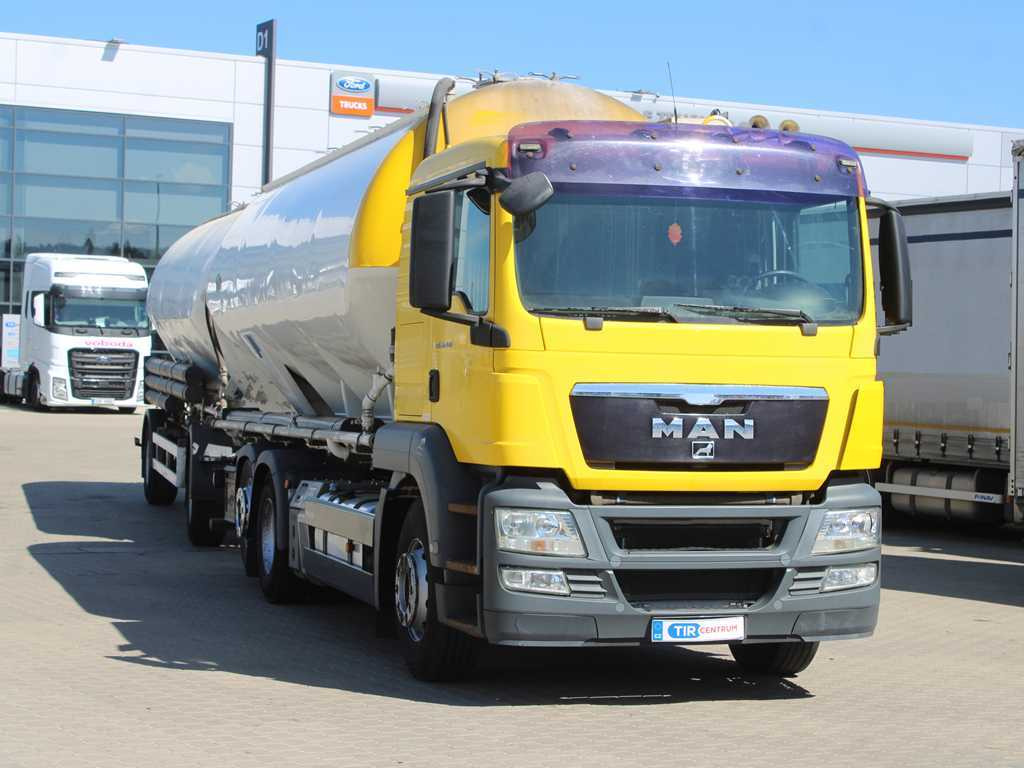 MAN TGA 26.440, 6x2, EURO 5, FELDBINDER 30m3, LIFTING AXLE, SILO + SPITZER (2006) - Tsisternauto: pilt 3 MAN TGA 26.440, 6x2, EURO 5, FELDBINDER 30m3, LIFTING AXLE, SILO + SPITZER (2006) - Tsisternauto: pilt 3