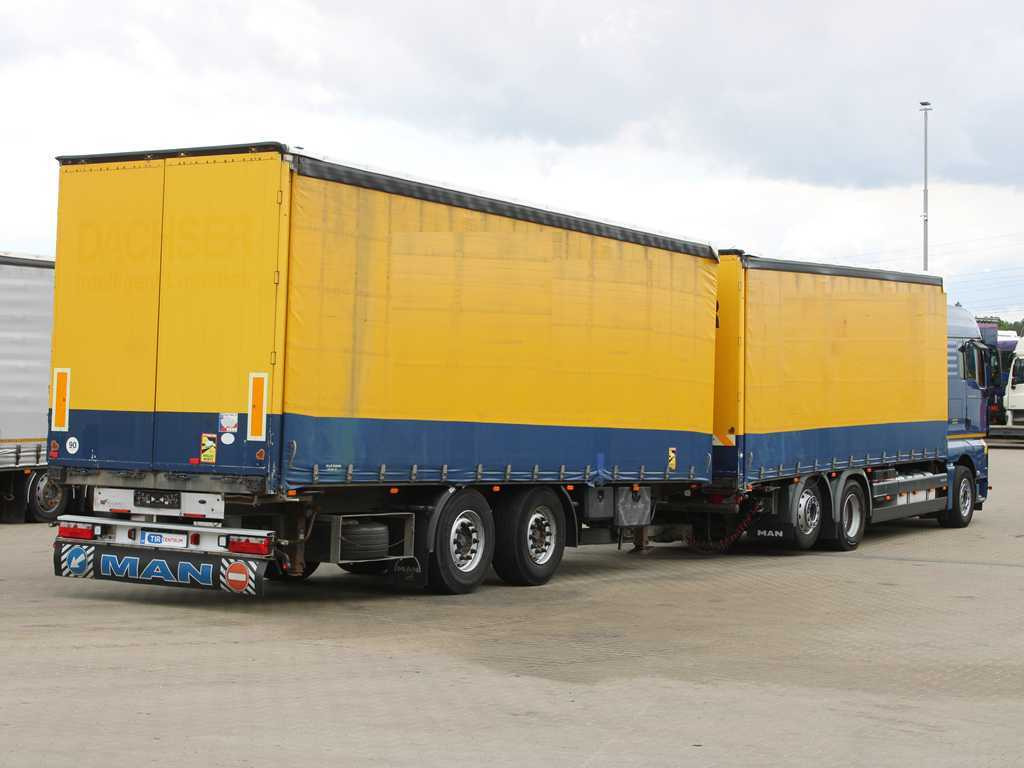 MAN TGS 26.440, 6X2, EURO 5, LIFTING AXLE, TV + K&G ZPA 18 - Tent veoauto: pilt 4 MAN TGS 26.440, 6X2, EURO 5, LIFTING AXLE, TV + K&G ZPA 18 - Tent veoauto: pilt 4