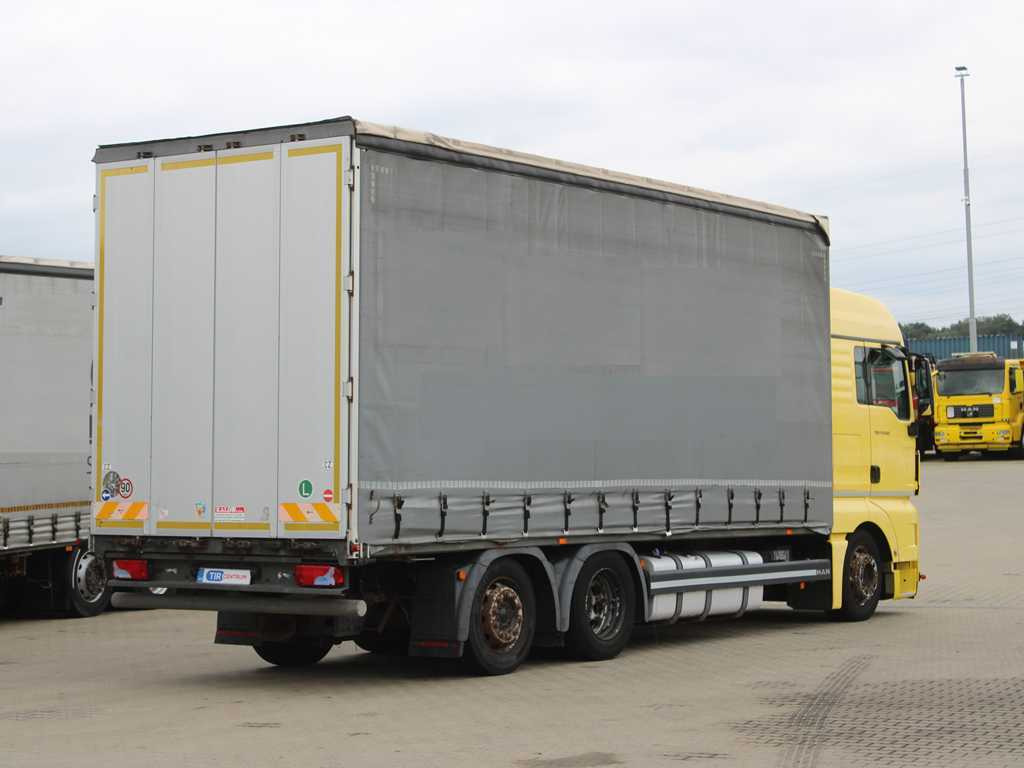 MAN TGX 24.440, EURO 5EEV, 6X2, AIR SUSPENSION - Tent veoauto: pilt 4 MAN TGX 24.440, EURO 5EEV, 6X2, AIR SUSPENSION - Tent veoauto: pilt 4