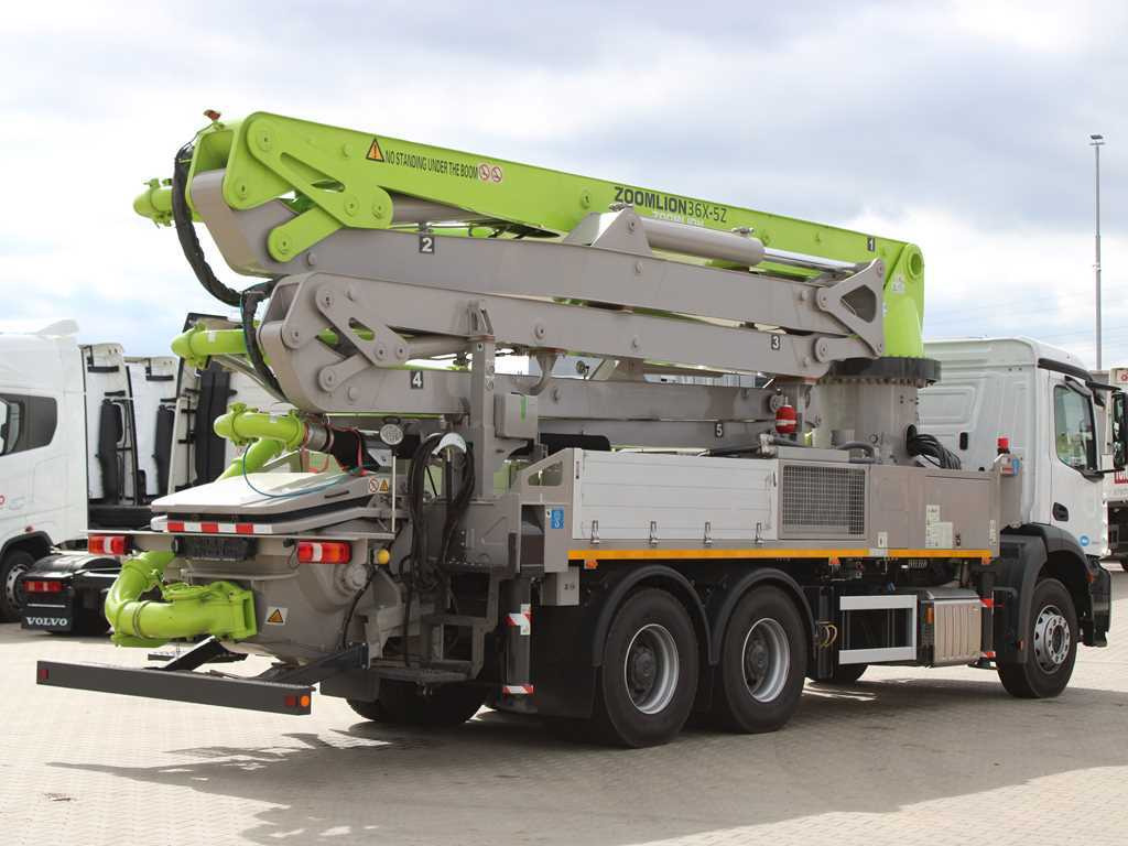 Mercedes-Benz ACTROS 2840, 6X4, Car pump ZOOMLION ZL36X-5Z - Betoonipump: pilt 4 Mercedes-Benz ACTROS 2840, 6X4, Car pump ZOOMLION ZL36X-5Z - Betoonipump: pilt 4