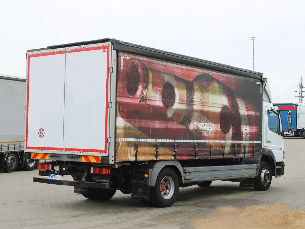 Mercedes-Benz ATEGO 1218, EURO 4 - Tent veoauto: pilt 3 Mercedes-Benz ATEGO 1218, EURO 4 - Tent veoauto: pilt 3