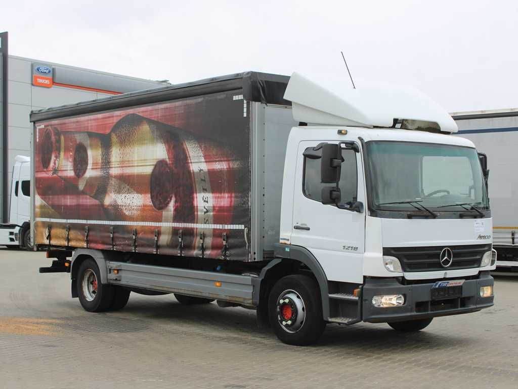 Mercedes-Benz ATEGO 1218, EURO 4 - Tent veoauto: pilt 2 Mercedes-Benz ATEGO 1218, EURO 4 - Tent veoauto: pilt 2
