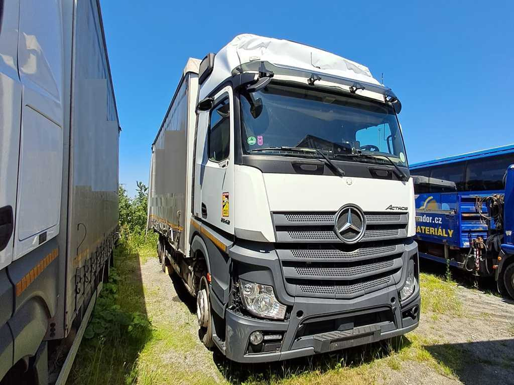 Mercedes-Benz Actros 2542, 6X2 + PANAV TVK18M - Tent veoauto: pilt 2 Mercedes-Benz Actros 2542, 6X2 + PANAV TVK18M - Tent veoauto: pilt 2