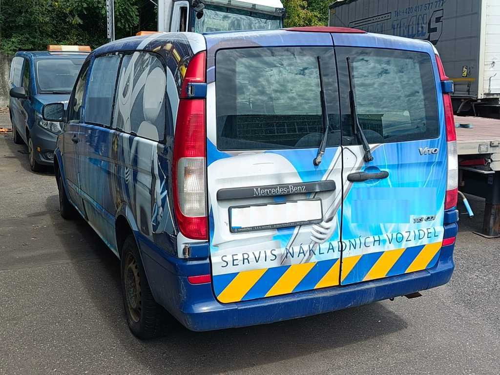 Mercedes-Benz VITO 113 CDI, without keys - Väike kaubik: pilt 3 Mercedes-Benz VITO 113 CDI, without keys - Väike kaubik: pilt 3