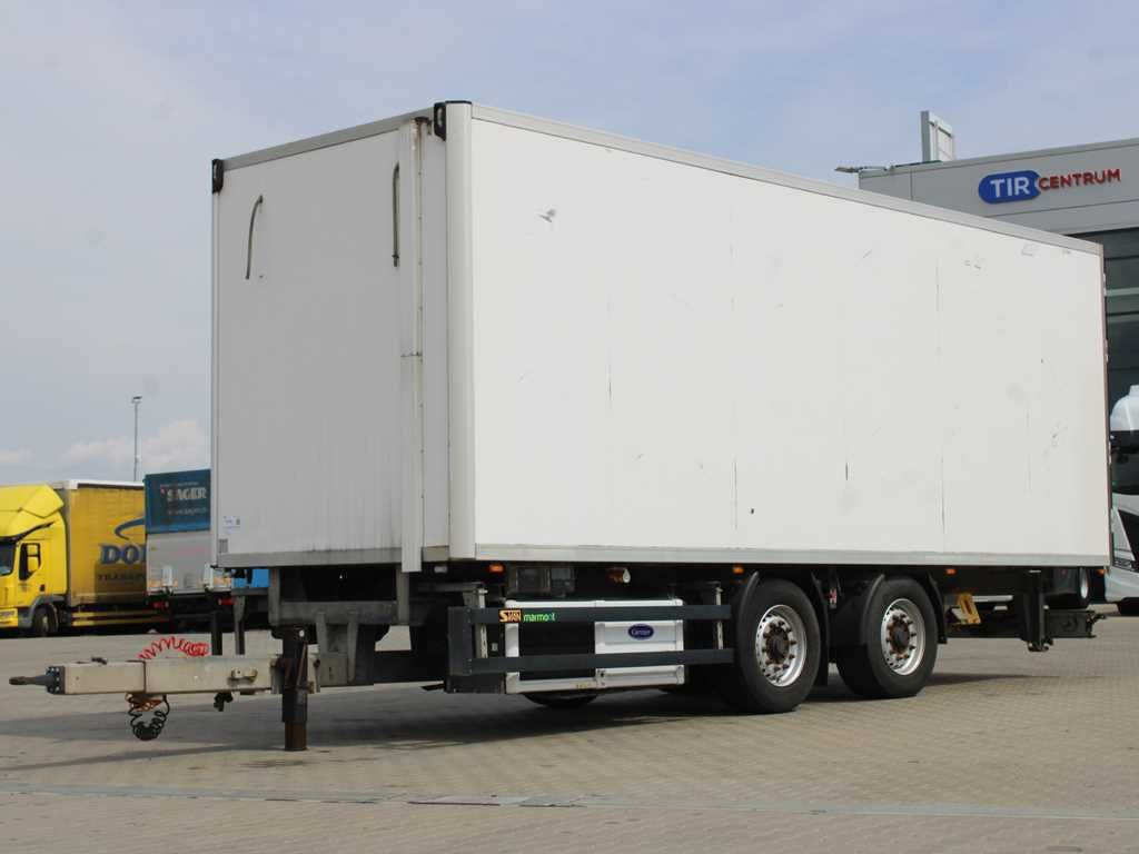 SVAN CHT 202, CARRIER SUPRA 850 U, EL.SOCKET - Furgoonjärelhaagis: pilt 1 SVAN CHT 202, CARRIER SUPRA 850 U, EL.SOCKET - Furgoonjärelhaagis: pilt 1
