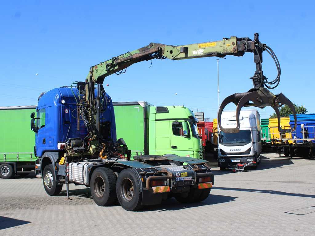 Scania R420, 6x4, EURO 3, HYDRAULIC ARM LOGLIFT F135ZT94A, LIGHTS - Sadulveok: pilt 5 Scania R420, 6x4, EURO 3, HYDRAULIC ARM LOGLIFT F135ZT94A, LIGHTS - Sadulveok: pilt 5