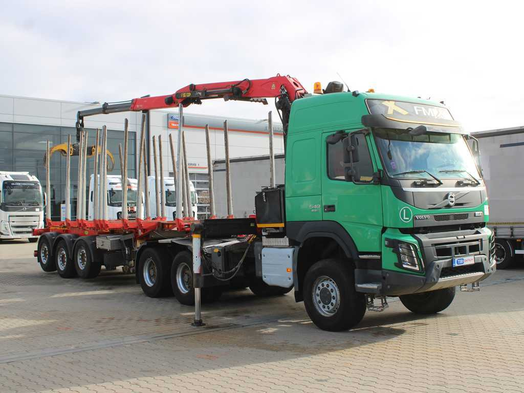 Volvo FM 540, EURO 6, 6X6, VEB+, PALFINGER Q170Z96 ARM + UMIKOV, PRICE FOR THE WHOLE SET!! - Sadulveok, Metsaveo poolhaagis: pilt 4 Volvo FM 540, EURO 6, 6X6, VEB+, PALFINGER Q170Z96 ARM + UMIKOV, PRICE FOR THE WHOLE SET!! - Sadulveok, Metsaveo poolhaagis: pilt 4
