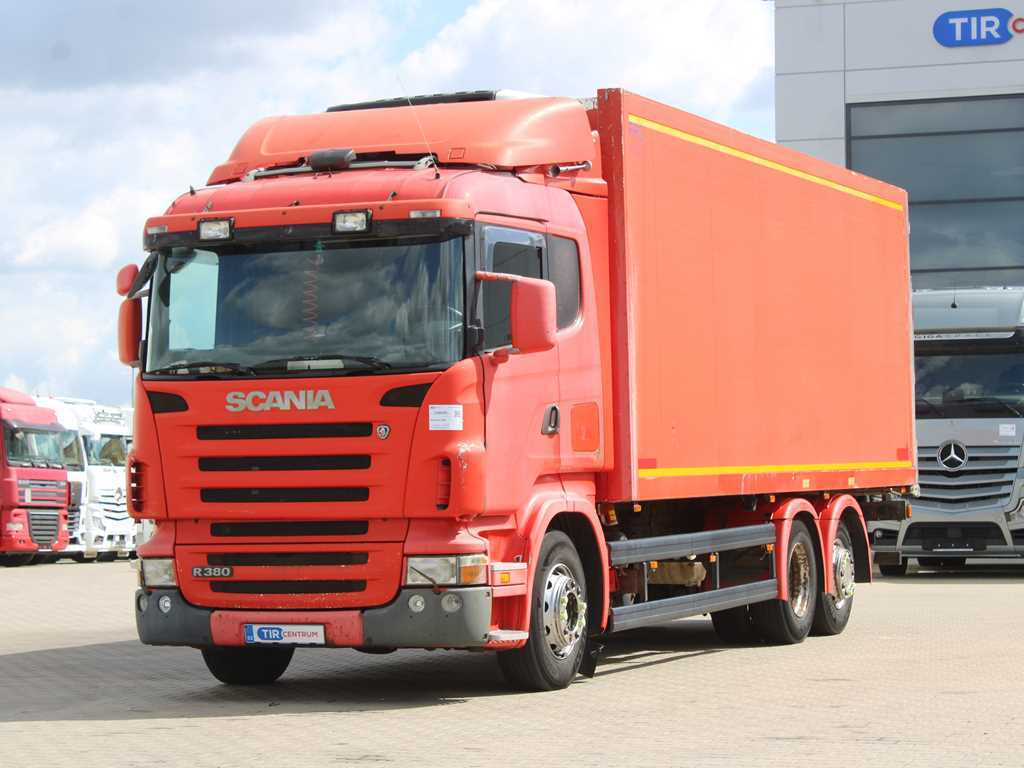 Scania R 380, HYDRAULIC FRONT, DOUBLE CHAMBER, CARRIER SUPRA 850 mt - Külmutiga veoauto: pilt 1 Scania R 380, HYDRAULIC FRONT, DOUBLE CHAMBER, CARRIER SUPRA 850 mt - Külmutiga veoauto: pilt 1