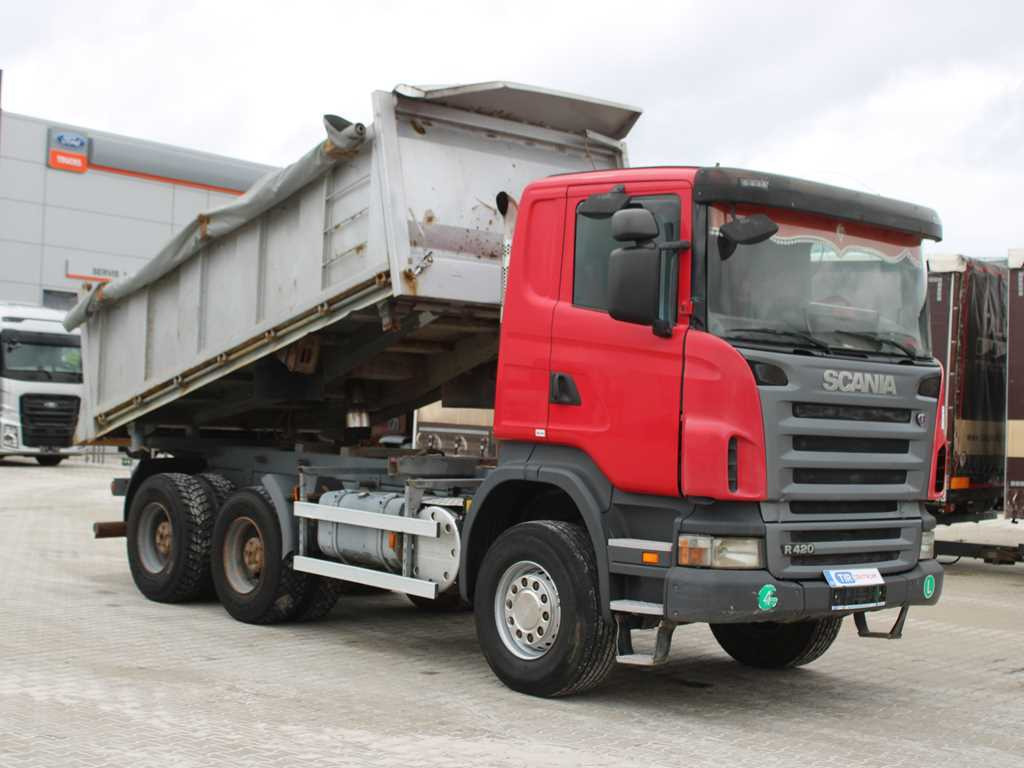 Scania R 420 CB 6X4 , THREE SIDED, EURO 4, RETARDER, 13m³ - Kallurauto: pilt 3 Scania R 420 CB 6X4 , THREE SIDED, EURO 4, RETARDER, 13m³ - Kallurauto: pilt 3
