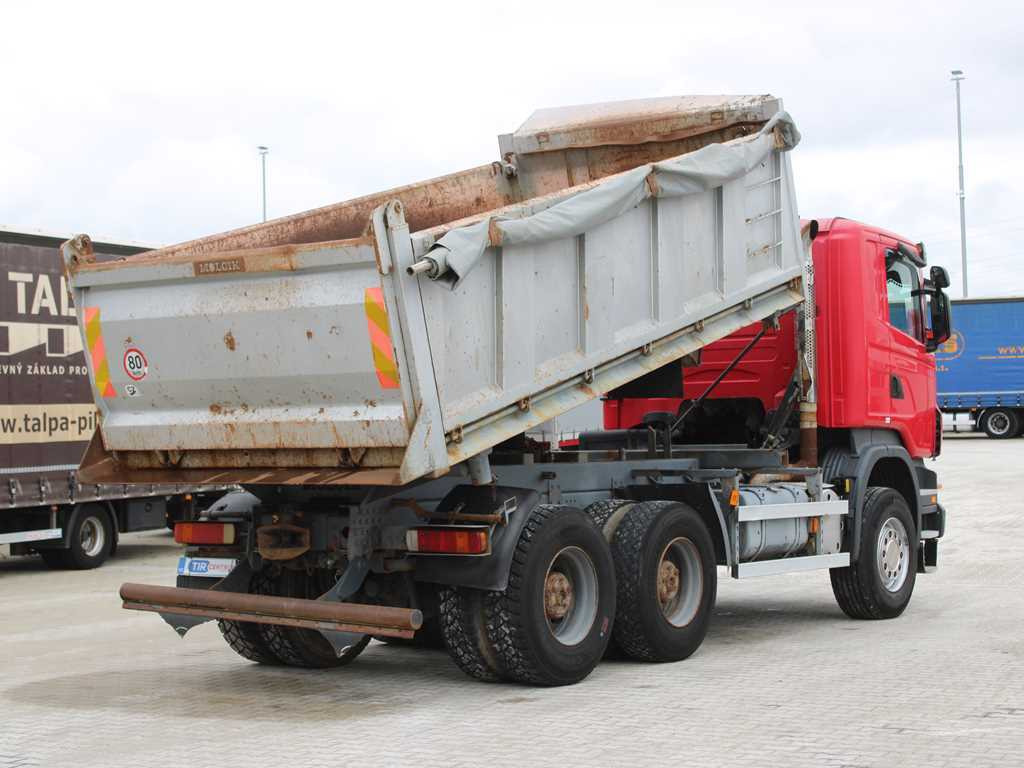 Scania R 420 CB 6X4 , THREE SIDED, EURO 4, RETARDER, 13m³ - Kallurauto: pilt 4 Scania R 420 CB 6X4 , THREE SIDED, EURO 4, RETARDER, 13m³ - Kallurauto: pilt 4