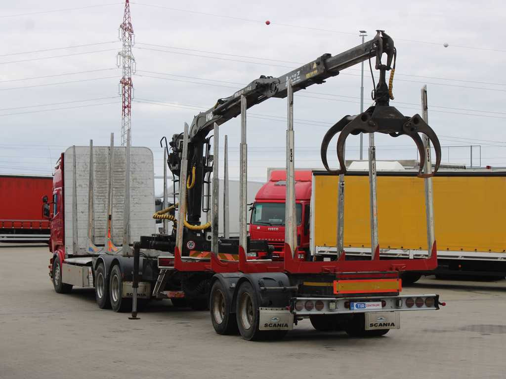 Scania R 480, HYDRAULIC ARM LHO L120Z(78), 6X4 - Metsaveok, Kraanaga veoauto: pilt 5 Scania R 480, HYDRAULIC ARM LHO L120Z(78), 6X4 - Metsaveok, Kraanaga veoauto: pilt 5