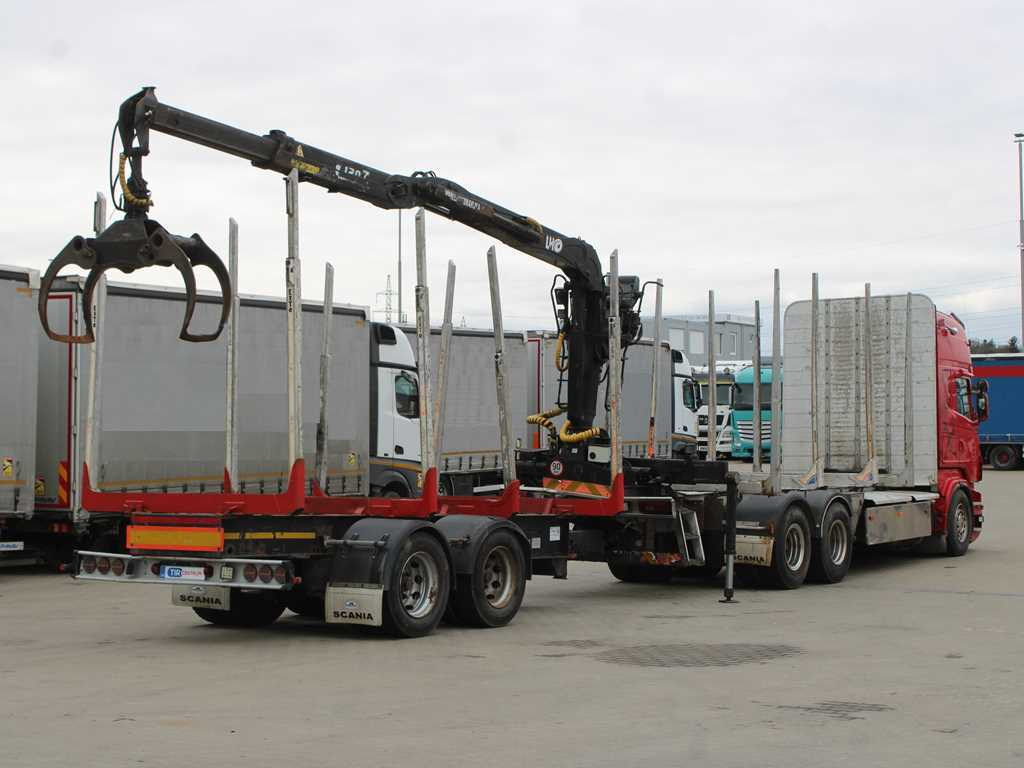 Scania R 480, HYDRAULIC ARM LHO L120Z(78), 6X4 - Metsaveok, Kraanaga veoauto: pilt 4 Scania R 480, HYDRAULIC ARM LHO L120Z(78), 6X4 - Metsaveok, Kraanaga veoauto: pilt 4
