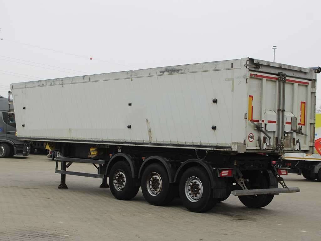 Schmitz SKI 24 SL 10.5, AXLES 9t, 49m³, LIFTING AXLE, ALUMINUM BODY - Kallur-poolhaagis: pilt 4 Schmitz SKI 24 SL 10.5, AXLES 9t, 49m³, LIFTING AXLE, ALUMINUM BODY - Kallur-poolhaagis: pilt 4