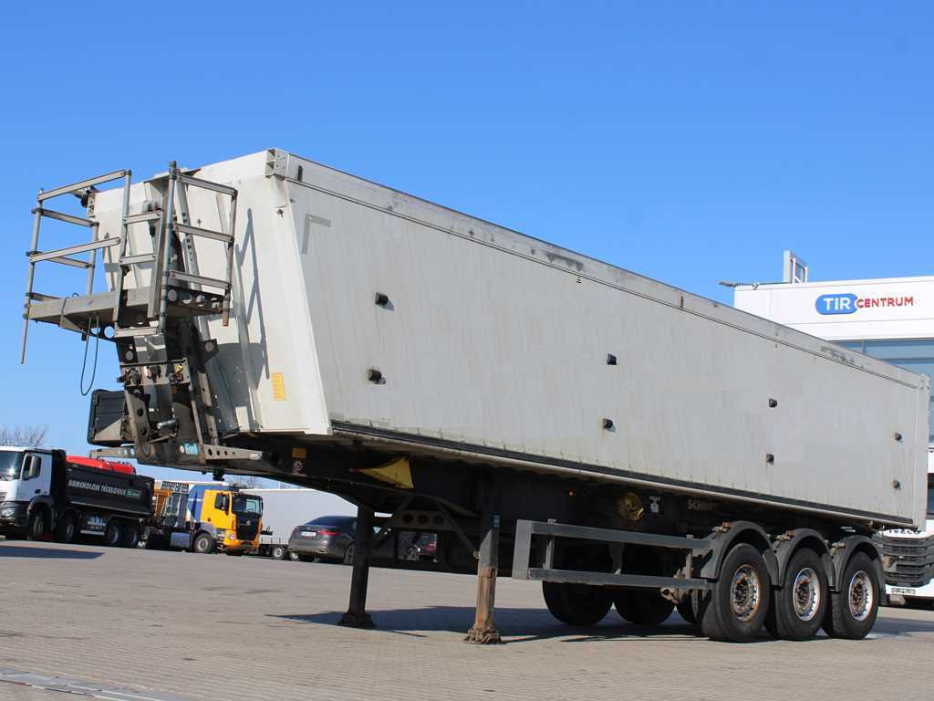 Schmitz SKI 24 SL 10.5, AXLES 9t, 49m³, LIFTING AXLE, ALUMINUM BODY - Kallur-poolhaagis: pilt 1 Schmitz SKI 24 SL 10.5, AXLES 9t, 49m³, LIFTING AXLE, ALUMINUM BODY - Kallur-poolhaagis: pilt 1