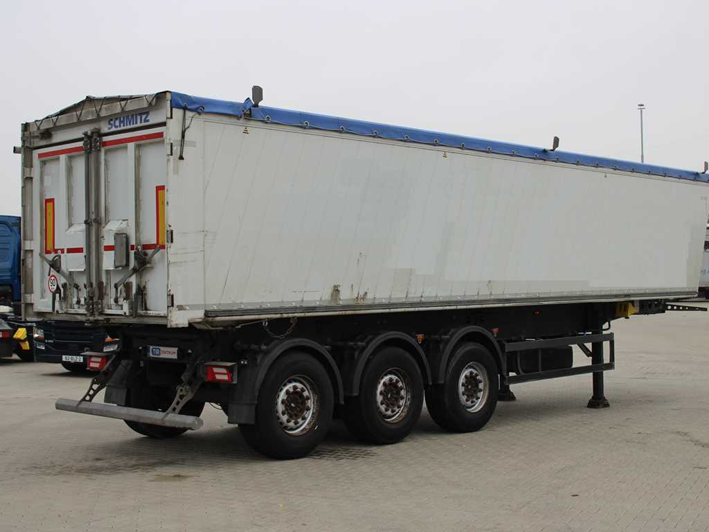 Schmitz SKI 24 SL 10.5, AXLES 9t, LIFTING AXLE, ALUMINUM BODY - Kallur-poolhaagis: pilt 3 Schmitz SKI 24 SL 10.5, AXLES 9t, LIFTING AXLE, ALUMINUM BODY - Kallur-poolhaagis: pilt 3