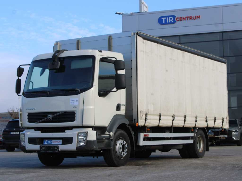 Volvo FL 240, EURO 5, HYDRAULIC FRONT, TIRES 80% - Tent veoauto: pilt 1 Volvo FL 240, EURO 5, HYDRAULIC FRONT, TIRES 80% - Tent veoauto: pilt 1