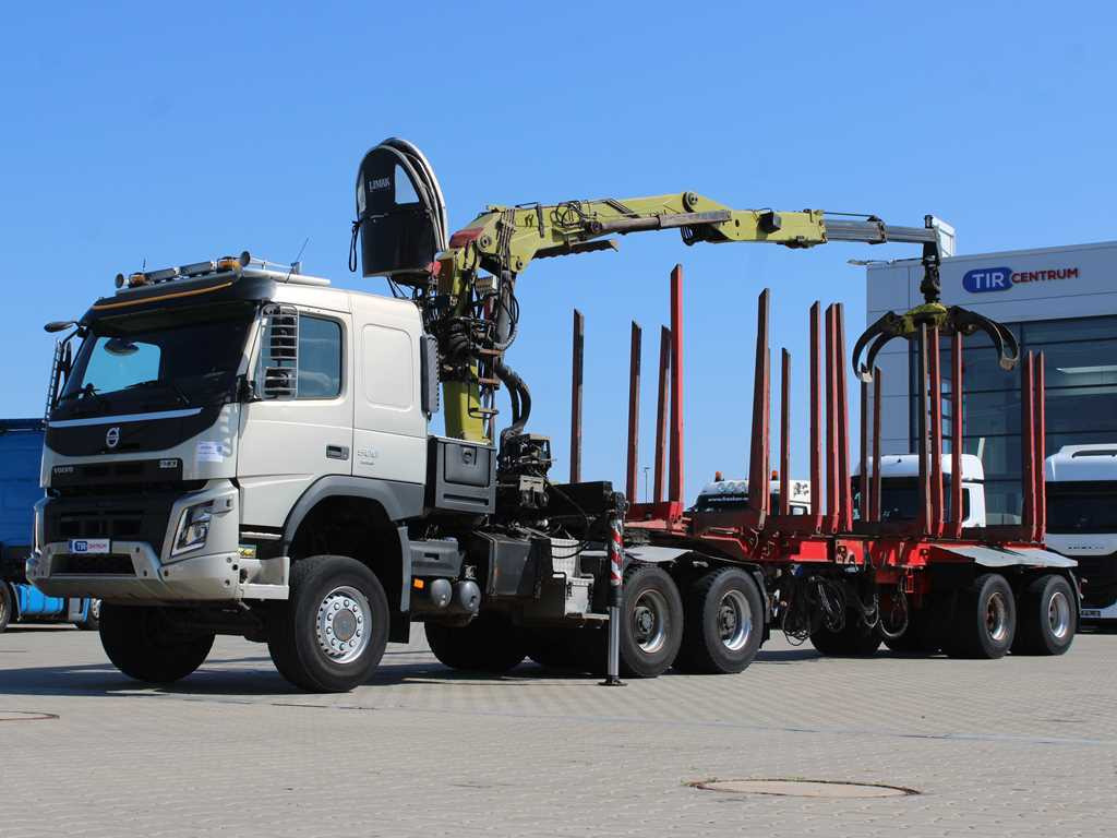 Volvo FMX 500, 6X6, LOGLIFT F265Z95 + DOLL trailer (2007) - Metsaveok, Kraanaga veoauto: pilt 1 Volvo FMX 500, 6X6, LOGLIFT F265Z95 + DOLL trailer (2007) - Metsaveok, Kraanaga veoauto: pilt 1