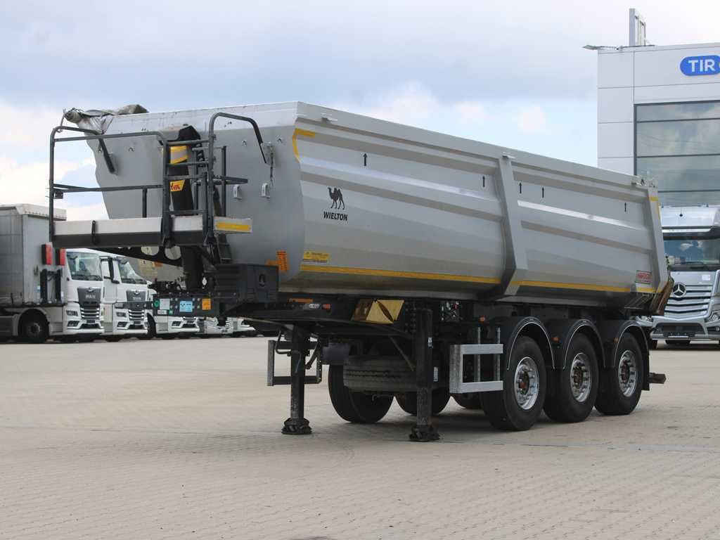 Wielton NW-3, LIFTING AXLE, SAF, HARDOX, 32m³ - Kallur-poolhaagis: pilt 1 Wielton NW-3, LIFTING AXLE, SAF, HARDOX, 32m³ - Kallur-poolhaagis: pilt 1