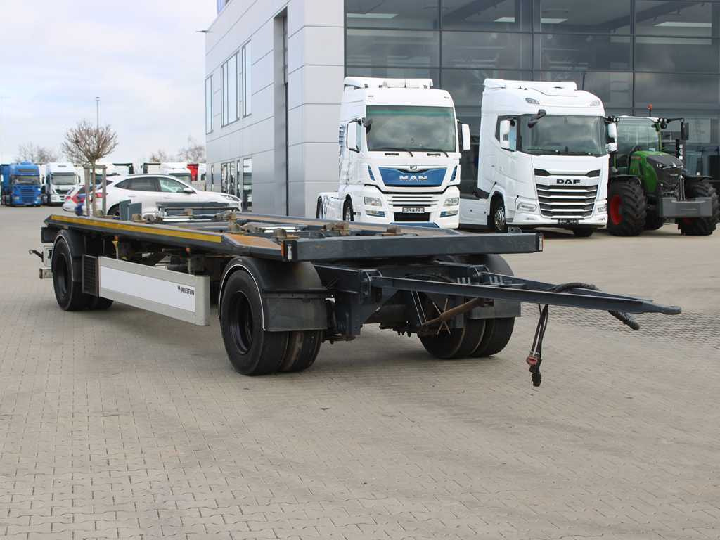 Wielton PS2P, SAF AXLES, TIRES 80% - Multilift/ Liftdumper haagis: pilt 3 Wielton PS2P, SAF AXLES, TIRES 80% - Multilift/ Liftdumper haagis: pilt 3
