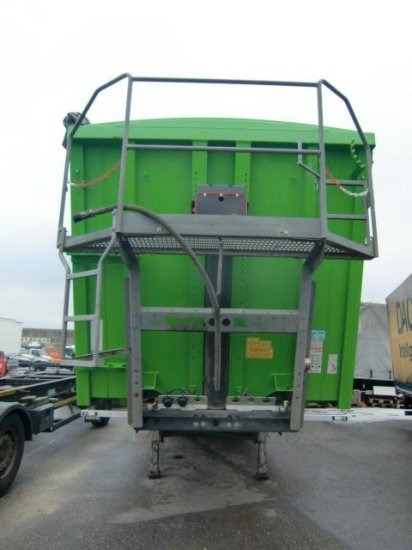 Kempf SKM 39 Alu-Kastenmulde 55m³ Rollplane - Kallur-poolhaagis: pilt 2 Kempf SKM 39 Alu-Kastenmulde 55m³ Rollplane - Kallur-poolhaagis: pilt 2