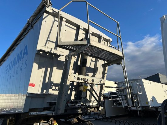 Kempf SKM AK 39 Alu-Kastenmulde 55m³ Rollplane - Kallur-poolhaagis: pilt 3 Kempf SKM AK 39 Alu-Kastenmulde 55m³ Rollplane - Kallur-poolhaagis: pilt 3