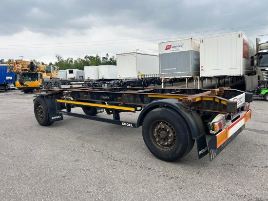 Kögel AW18, BDF-Lafette, BPW-Achsen - Konteinerveduk/ Tõstuk järelhaagis: pilt 4 Kögel AW18, BDF-Lafette, BPW-Achsen - Konteinerveduk/ Tõstuk järelhaagis: pilt 4