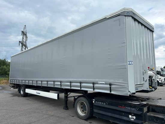 Krone 1-achs Auflieger, Heckabstützung XL Zertifikat, Edscha-Verdeck, - Tentpoolhaagis: pilt 3 Krone 1-achs Auflieger, Heckabstützung XL Zertifikat, Edscha-Verdeck, - Tentpoolhaagis: pilt 3