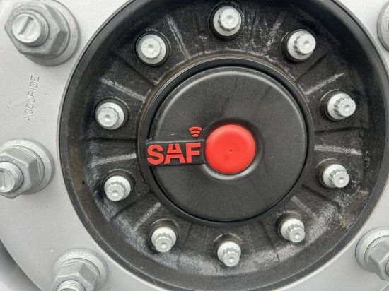 Uus Tentpoolhaagis Krone Bordwandplanenauflieger , Einsteckrungen, Liftachse,  SAF-Achsen,: pilt 11