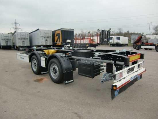 Krone ZZ/DC07 Tandem Lafette, Standard, BPW-Achsen, Heckabstützung - Konteinerveduk/ Tõstuk järelhaagis: pilt 4 Krone ZZ/DC07 Tandem Lafette, Standard, BPW-Achsen, Heckabstützung - Konteinerveduk/ Tõstuk järelhaagis: pilt 4