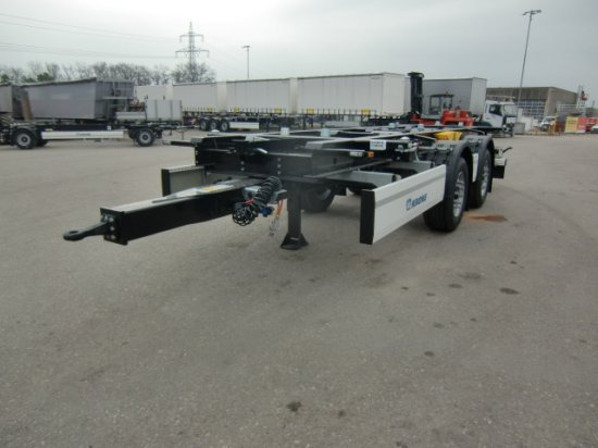 Krone ZZ/DC07 Tandem Lafette, Standard, BPW-Achsen, Heckabstützung - Konteinerveduk/ Tõstuk järelhaagis: pilt 3 Krone ZZ/DC07 Tandem Lafette, Standard, BPW-Achsen, Heckabstützung - Konteinerveduk/ Tõstuk järelhaagis: pilt 3